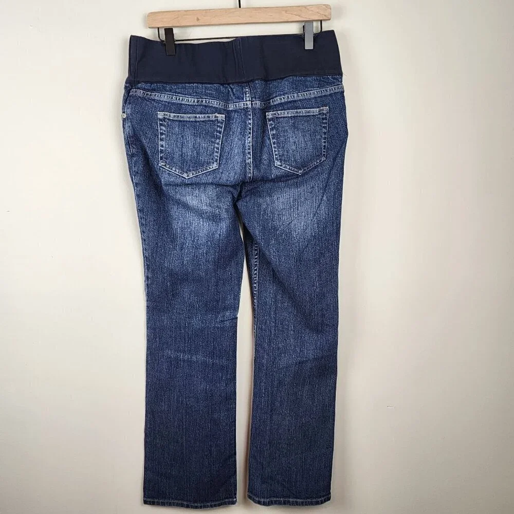 Liz Lange for Target maternity jeans size 12 blue